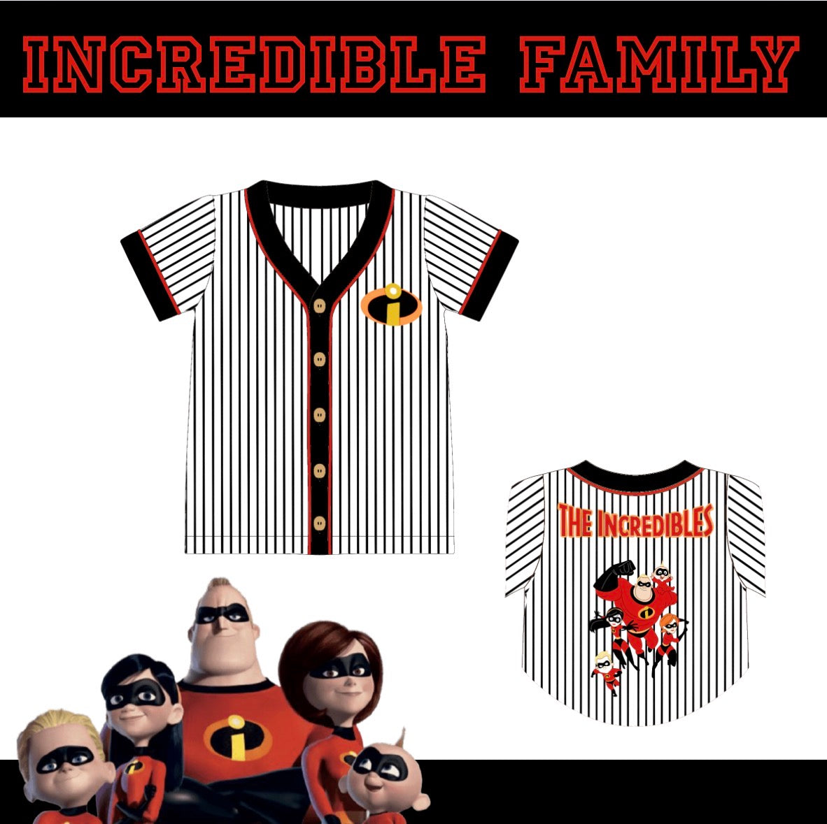 8K CELEBRATION: INCREDIBLE FAMILY JERSEY *TAT: OCTOBER*
