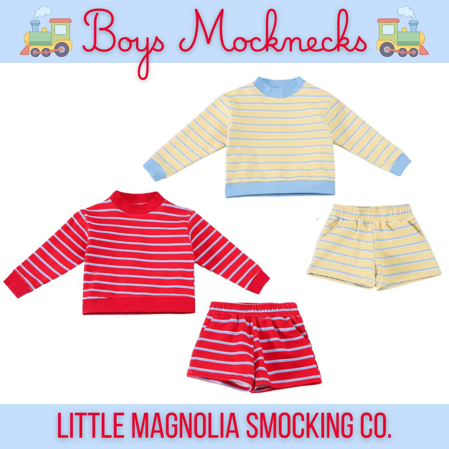 DEAL OF THE DAY: BOYS MOCK NECK SETS *TAT: OCTOBER*