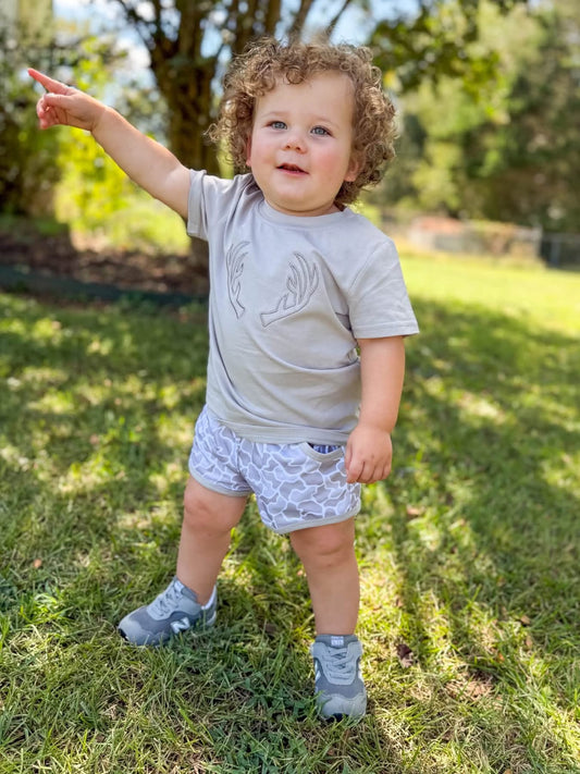 RTS: 7K COUNTRY BOY - BOYS SHORTS SET