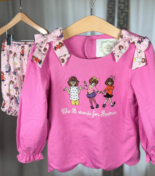 RTS: "JUNIE B" GIRLS DIAPER SET