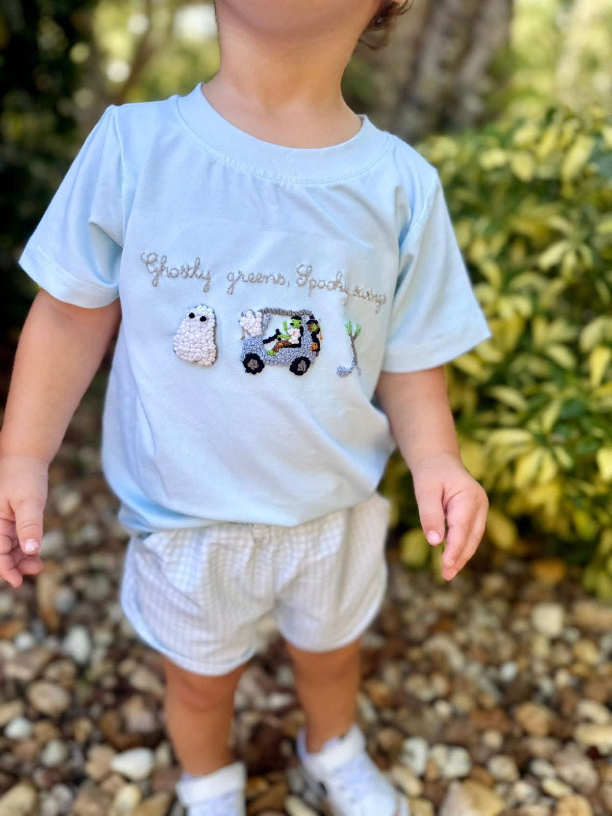 RTS: “SPOOKY SWINGS” - BOYS SHORTS SET