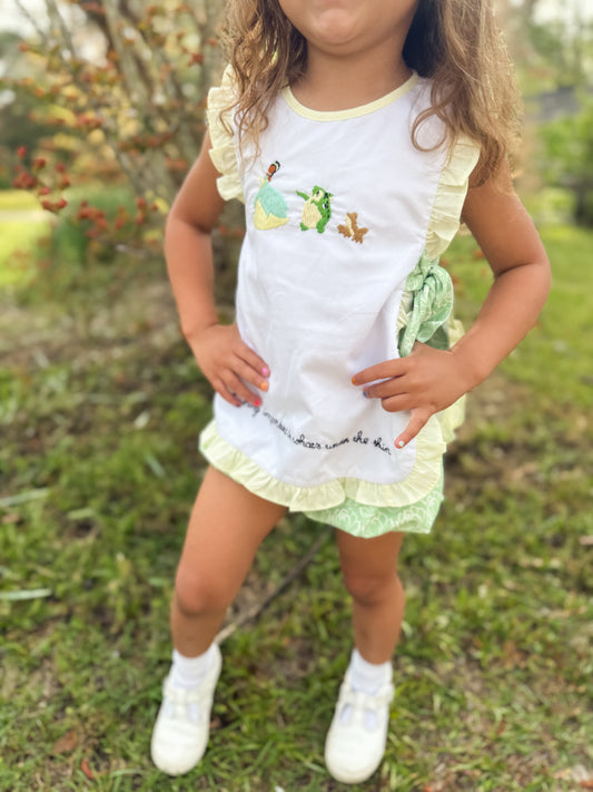 RTS: “BAYOU PRINCESS” - GIRLS BLOOMER SET