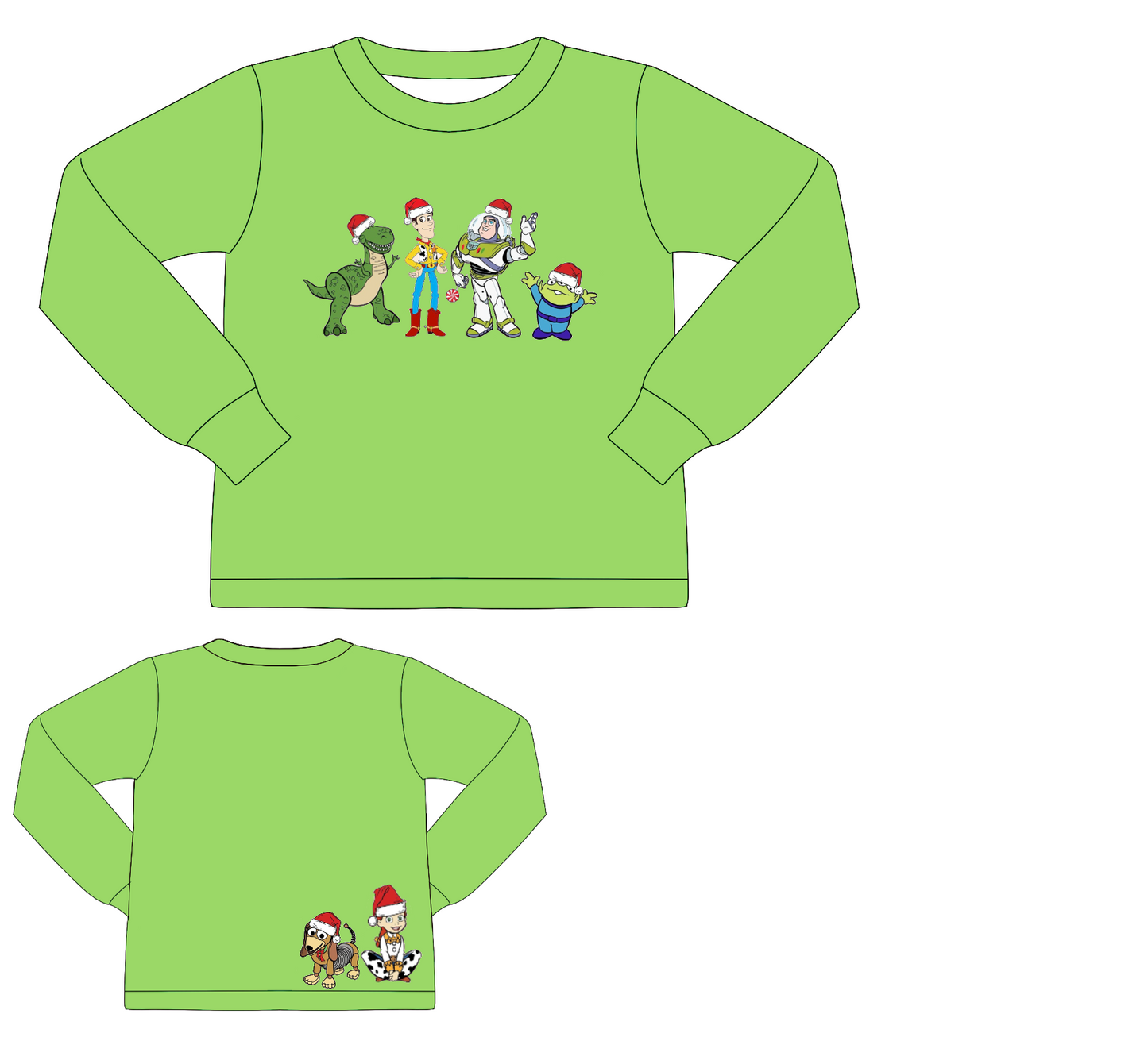PO26: A VERY LITTLE MAGS CHRISTMAS - “TOY GANG” BOYS SHIRT ONLY *TAT: NOVEMBER*