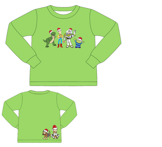 PO26: A VERY LITTLE MAGS CHRISTMAS - “TOY GANG” BOYS SHIRT ONLY *TAT: NOVEMBER*