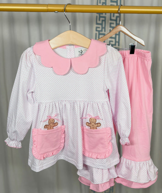 RTS: "GINGER SNAPS" GIRLS PANTS SET