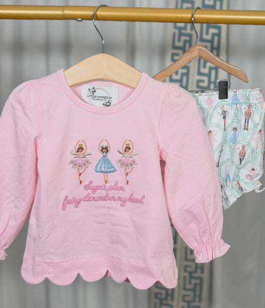 RTS: "SUGARPLUM FAIRY"GIRLS DIAPER SET