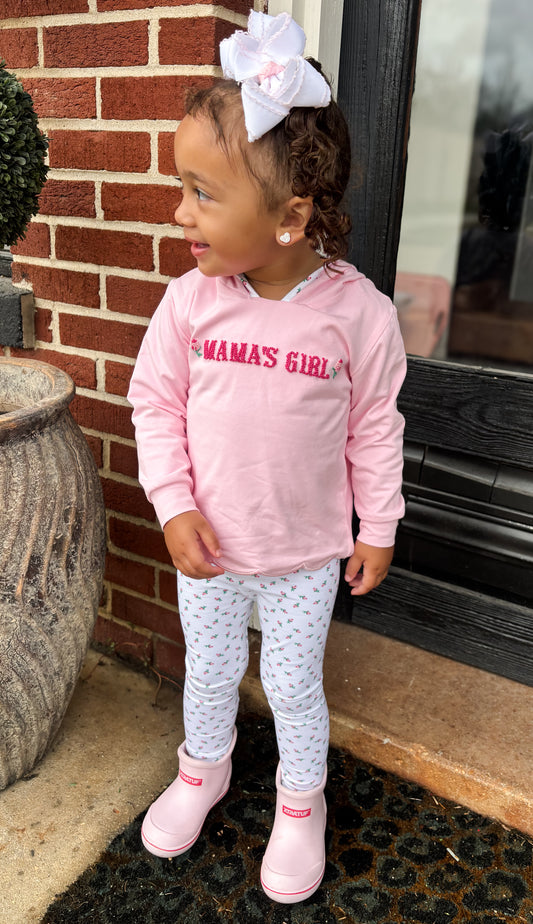 PO27: WINTER BASICS 2 - SWEET ROSEBUDS - GIRLS PANTS SET *TAT: JANUARY*