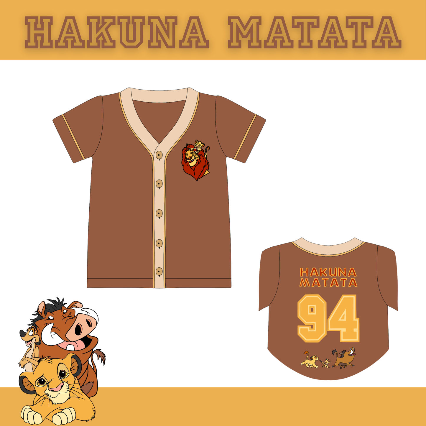 8K CELEBRATION: HAKUNA MATATA JERSEY *TAT: OCTOBER*