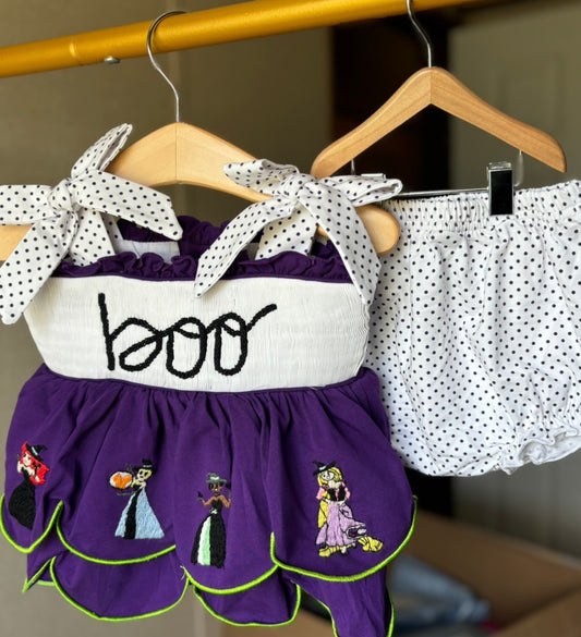RTS: "SPOOKY PRINCESS" GIRLS DIAPER SET