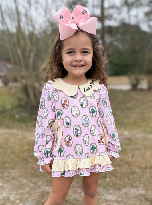 RTS: "SWEET AS HONEY" GIRLS SKIRTED BUBBLE