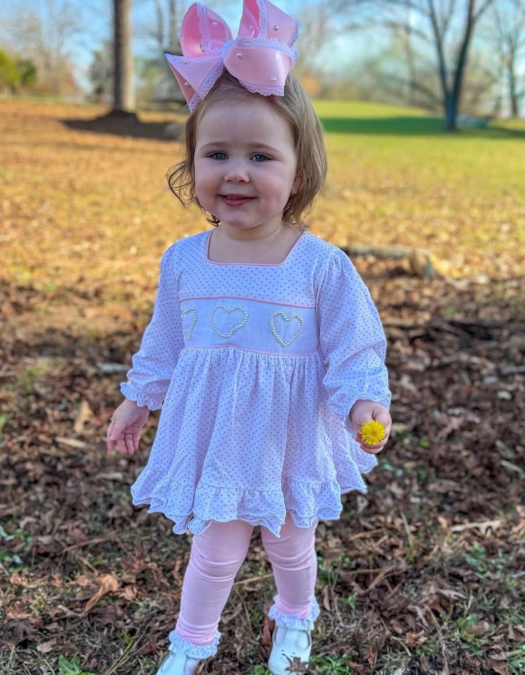 RTS: "PEARLY GIRLY" GIRLS LEGGING SET