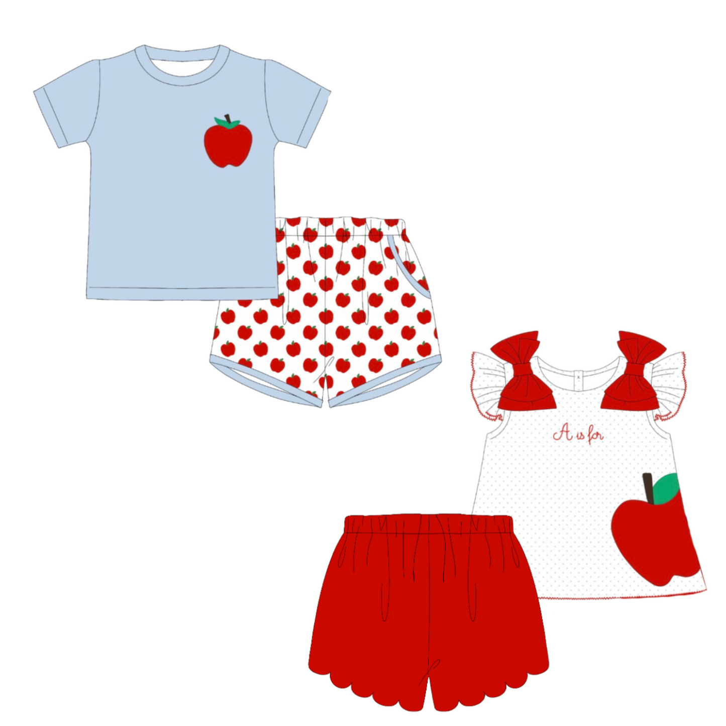 PO22: “A IS FOR APPLE” COLLECTION - TAT: JUNE