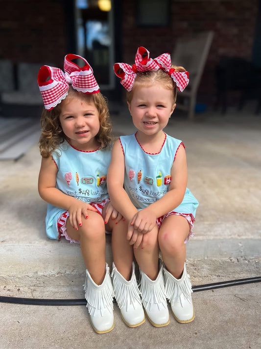 RTS: “SPENT $48” - GIRLS DIAPER SET