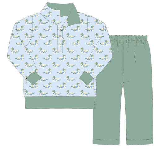 BUDGET WINTER BASICS: CLASSIC DUCKS - BOYS PANTS SET *TAT: DECEMBER*