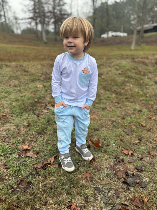 RTS: "GINGER SNAPS" BOYS JOGGER SET