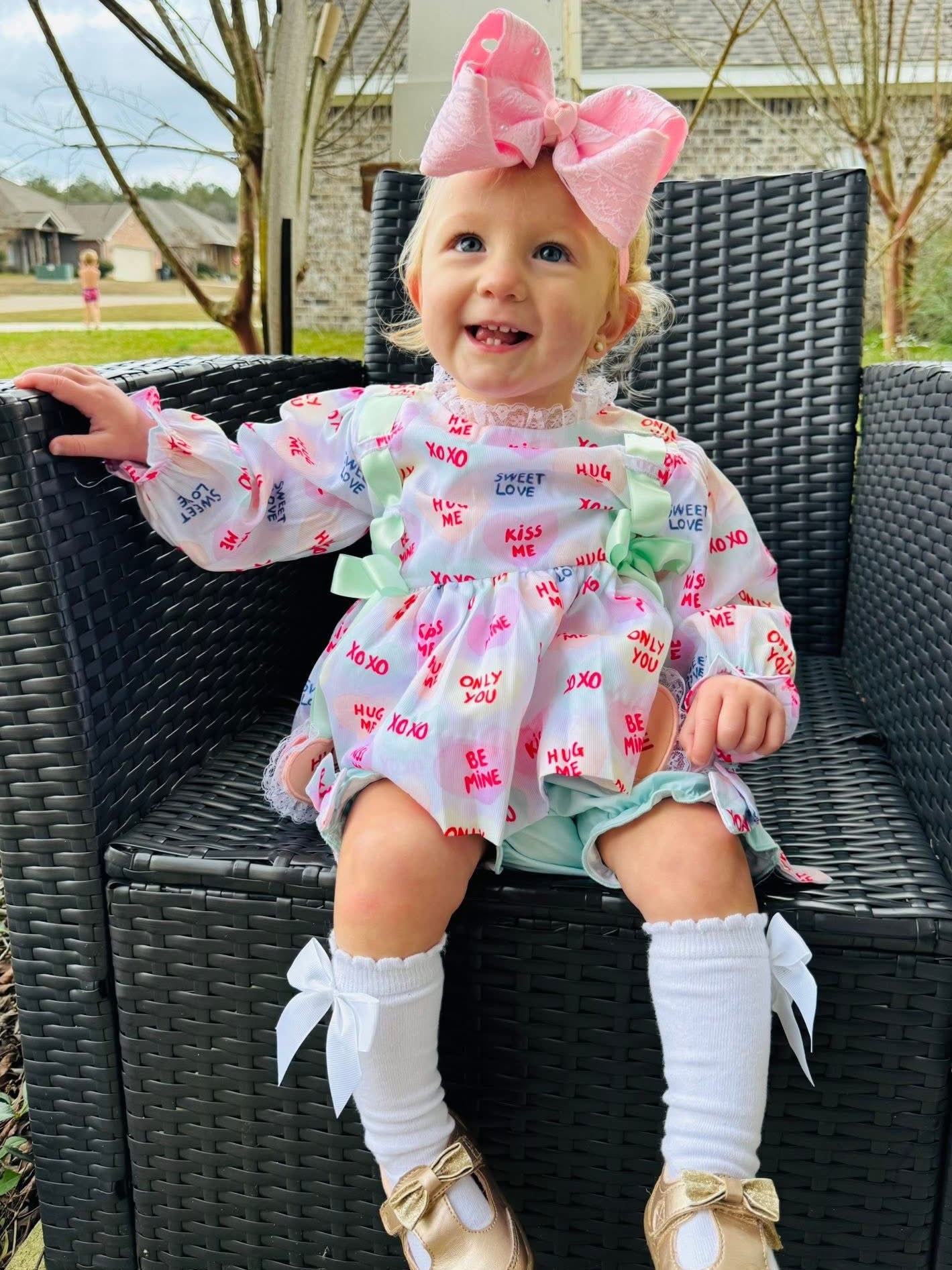 RTS: "CANDY HEARTS" GIRLS DIAPER SET