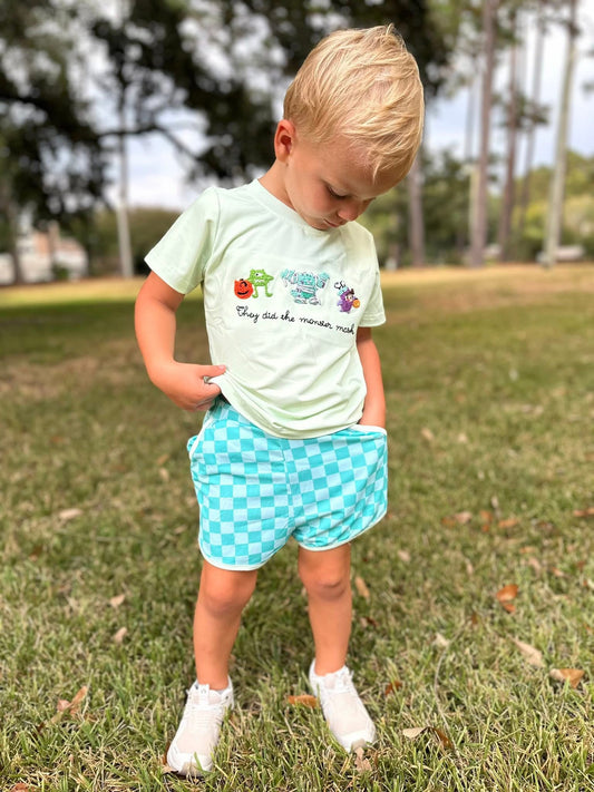 RTS: "WE DO THE MASH" BOYS SHORTS SET