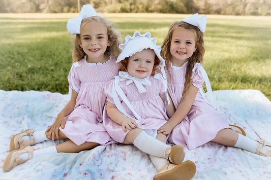 RTS: "PEARLS & SILK" - GIRLS DIAPER COVER