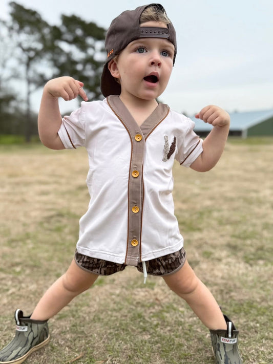 RTS: "QUACKIN’ CUTE" - BOYS SHORTS SET