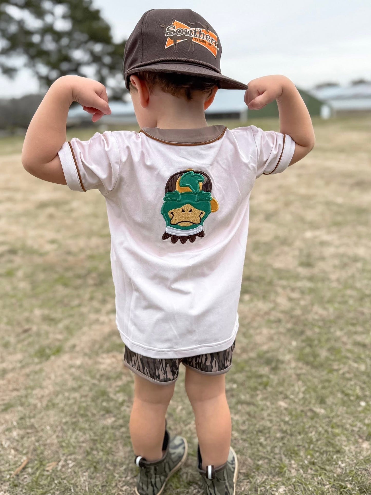 RTS: "QUACKIN’ CUTE" - BOYS SHORTS SET
