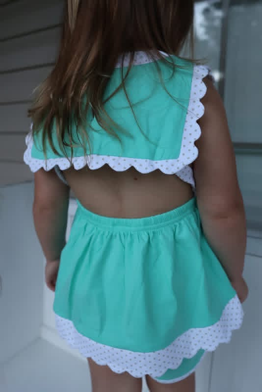 RTS: "SEA YA!" - GIRLS SHORTS SET